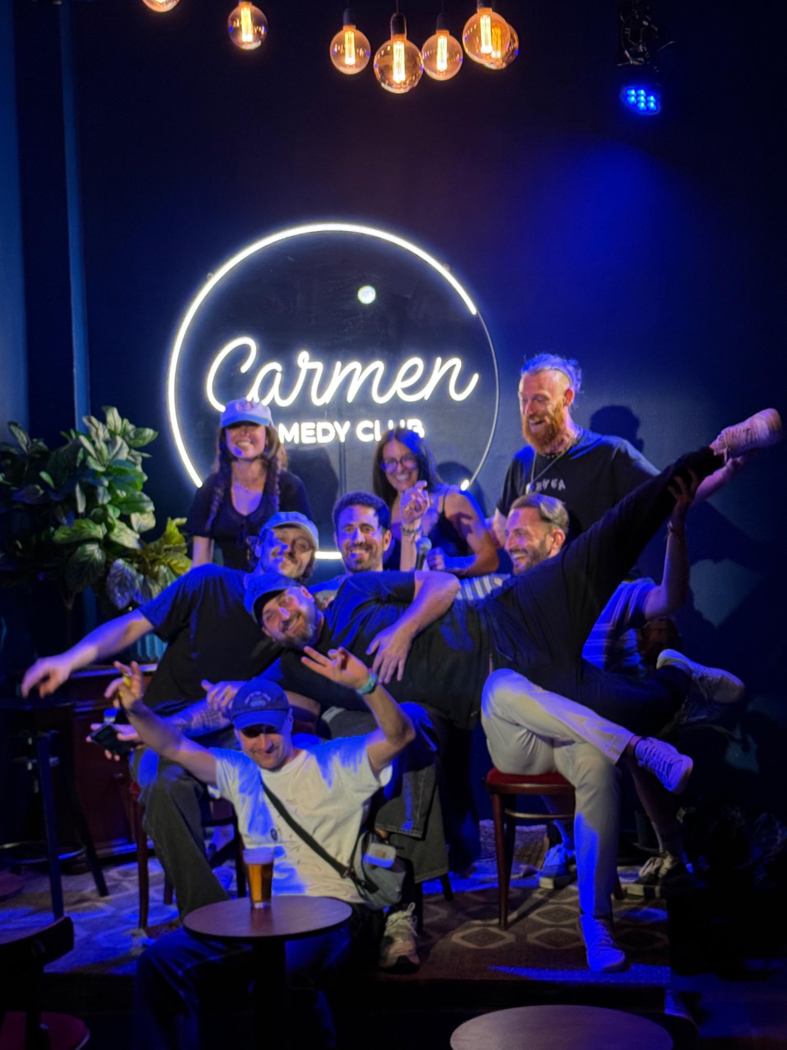 Le Carmen Comedy Club réuni sur scène